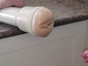 Long cock going deep all the way - FleshLight 14/16