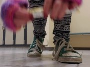 Public Locker Room Tampon Insertion 4/16