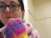 Public Locker Room Tampon Insertion 8/16