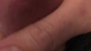 GF fall, Sad Dad Bod has jackoff himself to cum before bed 
