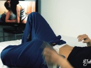 Another orgasm while I watch amateur lesbian porn. I love college girls! 7/16