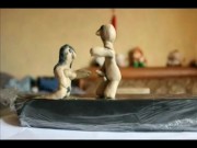Found my first plasticine porn cartoon)))))) 13/16