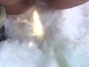 Muslim girl public sex extreme طلال ينيك عشيقته في الغابة