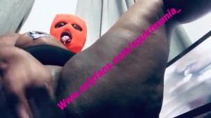 SquirtMania_ : Playing with my fat wet pussy watching lesbian porn!