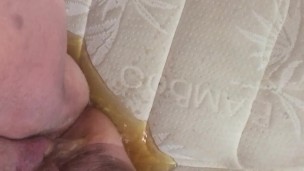 Piss and fart in bed