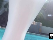 Marica Chanelle inculata a bordo piscina in POV 1/16