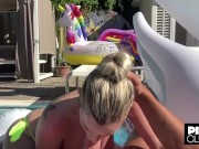 Marica Chanelle inculata a bordo piscina in POV 8/16