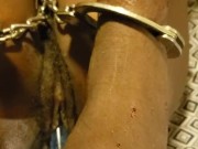 Hot ebony girl lovin white dick