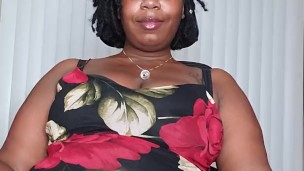Ebony BBW Findom Smokes Vape