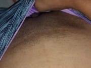 Teen playing with pussy