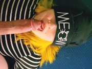 Crazy cat woman fucked doggystyle. Fat ass and tight pussy make me cum fast 3/16