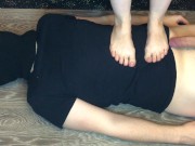 kelly_feet girl trampling and foot gagging boy mistress femdom 7/16
