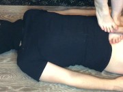 kelly_feet girl trampling and foot gagging boy mistress femdom 8/16