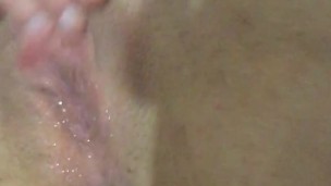 Teasing my wet pussy