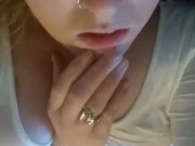 A little dirty talk and play