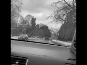 Girlfriend plays with my Pussy while Driving  1/16