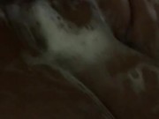 Big breast need help washing them up