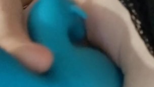 Cumming to my new toys 