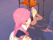 Ai Fuyuumi After Class - OreShura - 3D Hentai / Koikatsu 4/16