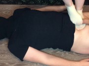 kelly_feet girl in green socks domination and mistress socks worship 12/16