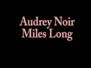 Brunette Beauty Audrey Noir Milks Miles Long & Gets Her Cum! 2/16