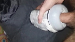 Another view for the ladies! Hot tattooed dirty talking male! Diy pussy
