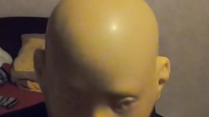 Female mask with wholes - only with little breahting wholes at nose