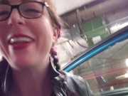 Sneaky Piss In The Public Parkade 15/16