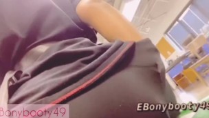 Stinking up a classroom with smelly legging farts