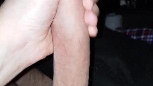 Guy Jerking Off Big Cock - Cumshot