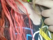 Kitty playing with the bell, she is calling you 5/16