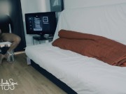 Fantasy: Cuckold wife shared. Tied bf tricked. He came in me. MMF threesome 3/16