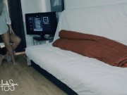 Fantasy: Cuckold wife shared. Tied bf tricked. He came in me. MMF threesome 4/16