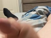 Solo teen male edges to finish
