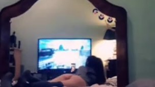 PUBG in my favorite panties and shirt
