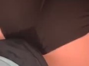 Dry humping in spandex onlyfans @slimthickn 11/16