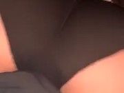 Dry humping in spandex onlyfans @slimthickn 7/16