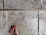 tici feet tici_feet @tici_feet my feet with red toenails nails