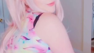  Tiktoker Paigemacky Practices Twerking