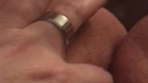 Playing with my tight pussy