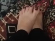 tici feet tici_feet @tici_feet showing my feet on the couch