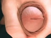 STROCKING BIG WHITE COCK
