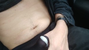 Cumming in my thong while driving