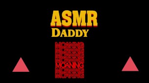 Daddy moans, grunts and masturbates (quiet ASMR erotic audio)
