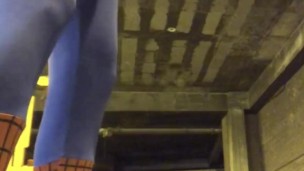 very short Video' 35 ** OUTDOOR FREEBALLING in my SPIDERMAN Costume **
