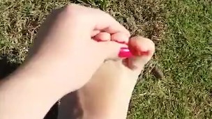 tici_feet tici feet @tici_feet taking off my sandal - slideshow
