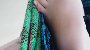 tici_feet @tici_feet tici feet in my hammock with light toenails
