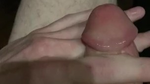 Massaging the tip - cum explosion