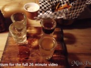 lesbian tinder date with a hot blonde followed by dirty lesbian fuckfest 3/16