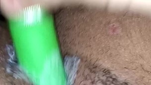 Look how fast my pussy creams 